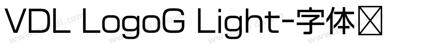 VDL LogoG Light字体转换 VDL LogoG Light字体转换
